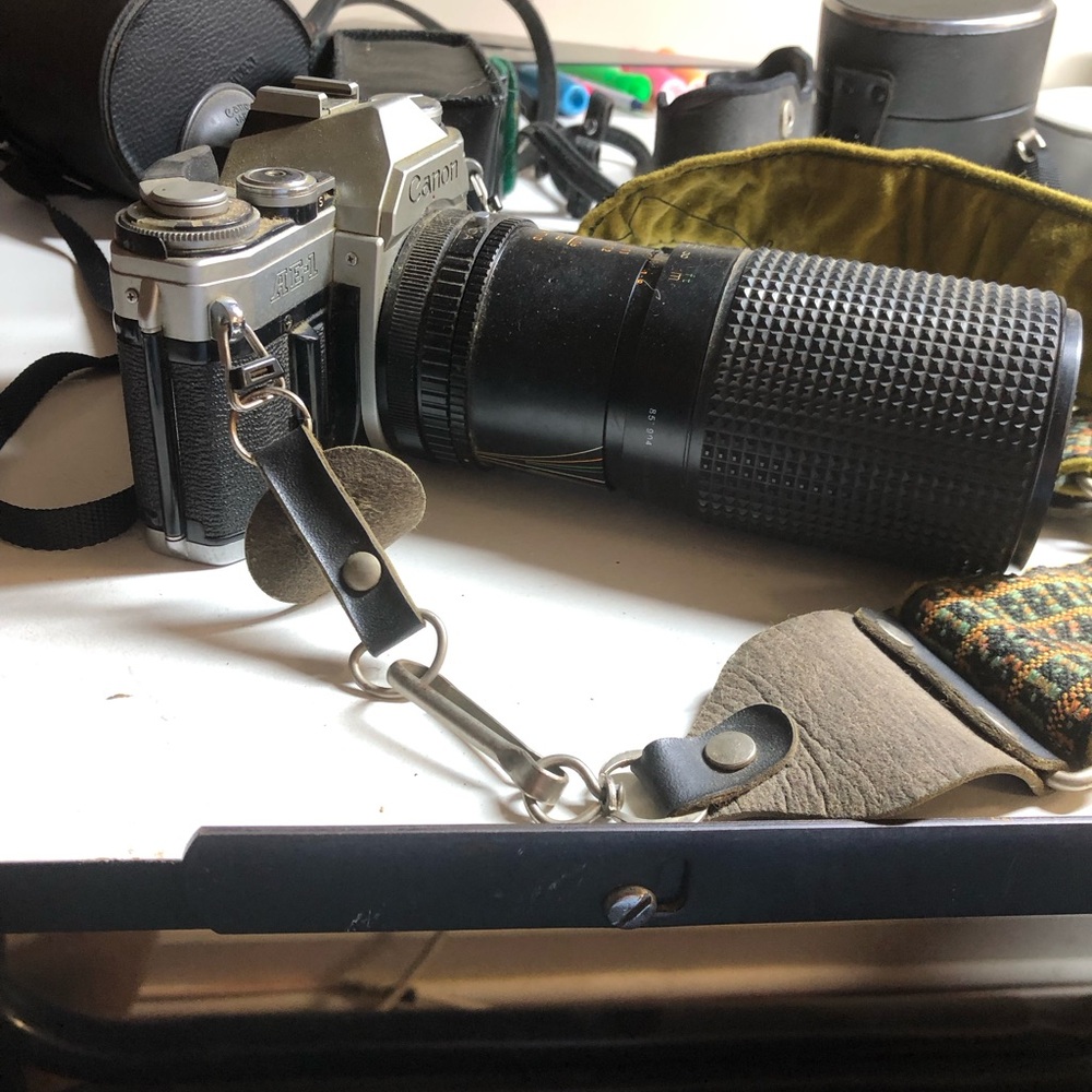 Canon Dual-Tone Camera with Zoom Lens